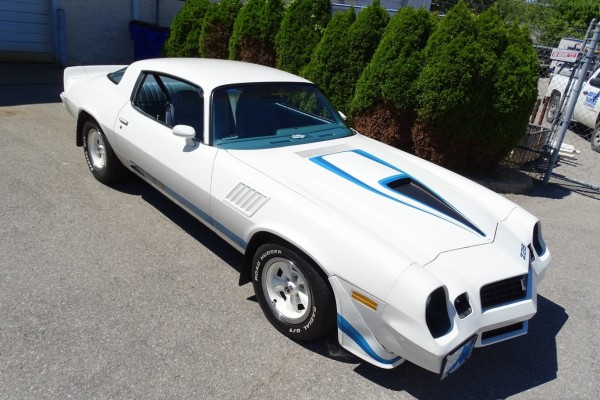 white chevy camaro z28 second gen
