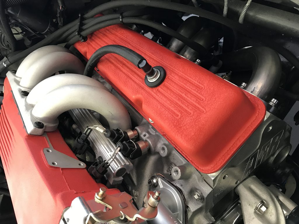 wrinkle finish paint on chevy valve covers