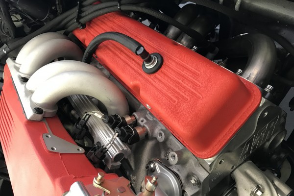 wrinkle finish paint on chevy valve covers