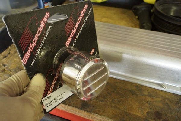 billet specialties valve cover breather