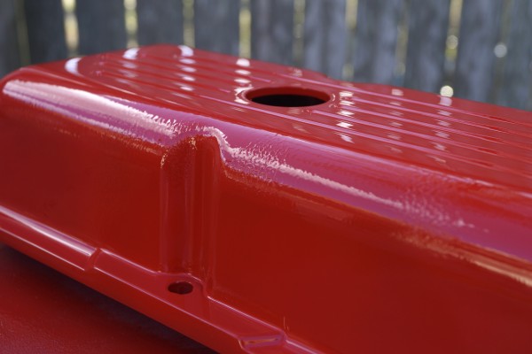 powdercoating valve covers