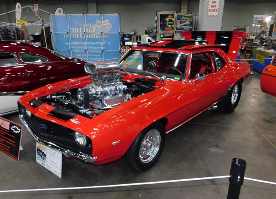 supercharged 1969 chevy camaro hot rod