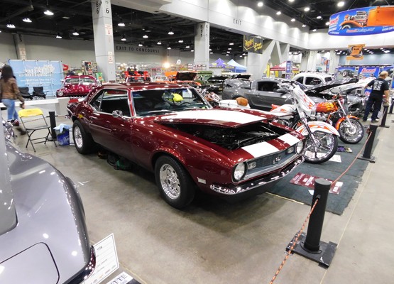 1968 chevy camaro drag car