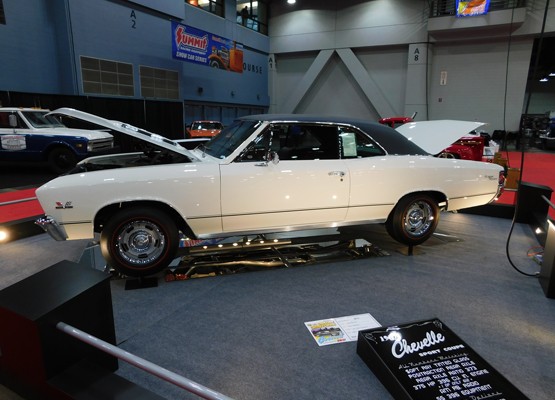 chevy chevelle first gen at indoor show