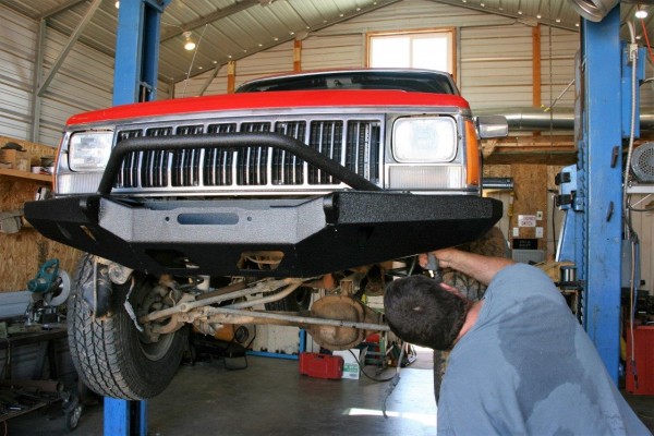 installing an off-road pumper on an xj cherokee