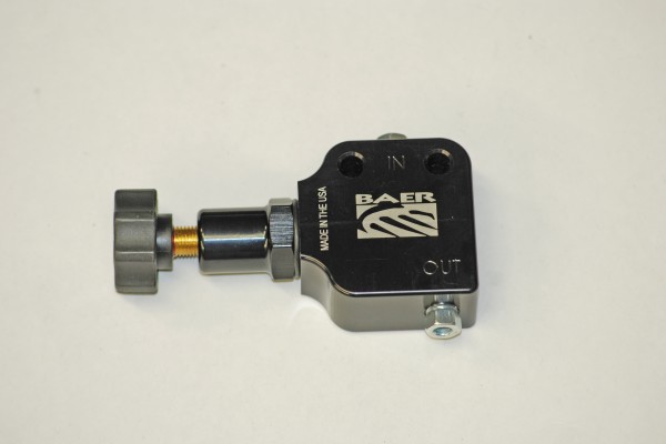 baer adjustable brake valve