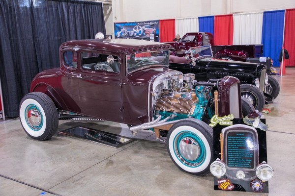 vintage flathead POWERED FORD CUSTOM HOT ROD