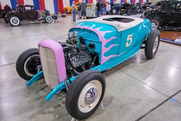 flathead ford powered vintage hot rod