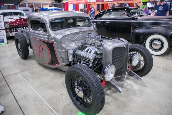vintage ford hotrod coupe
