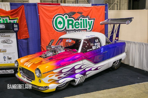 nash metropolitan hot rod drag race altered car