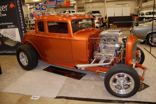 supercharged ford cope hotrod
