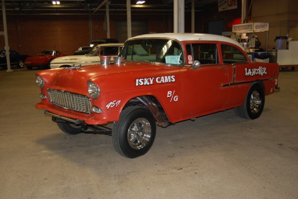 1955 chevy nostalgia gasser race car