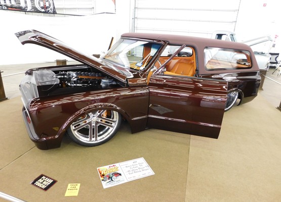 customized chevy blazer show truck