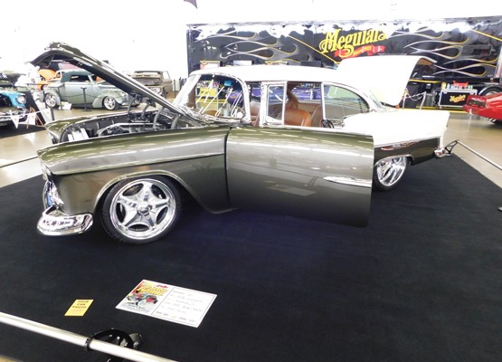 1955 chevy bel air show car