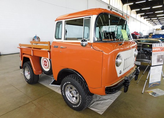Jeep forward control FC at car show