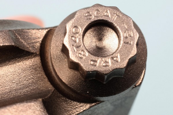 top of 12-point engine fastener from SCAT