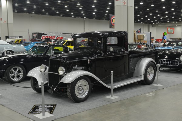 vintage custom hot rod ford truck, 1934