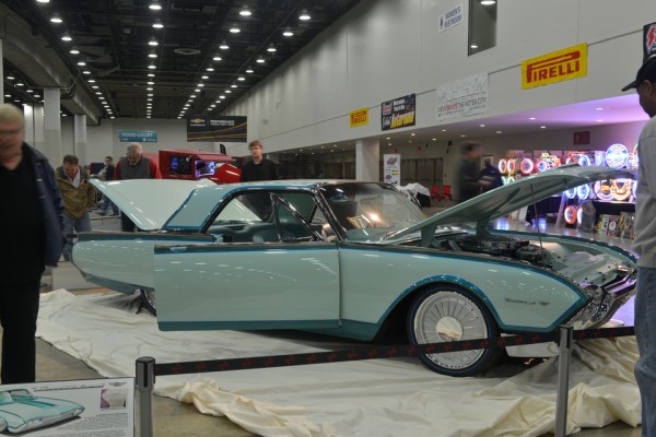 customized ford thunderbird hardtop coupe