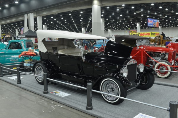 customized ford tudor ragtop hot rod
