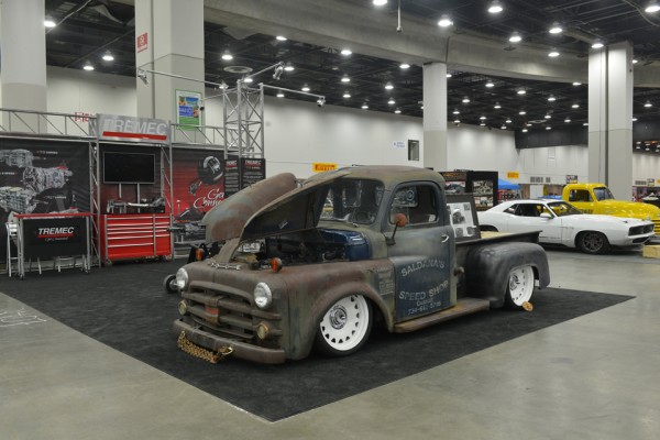 customized rat rod truck