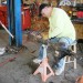 grinding welds on jeep axle thumbnail