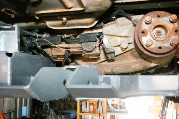 transfer case on a jeep wrangler tj