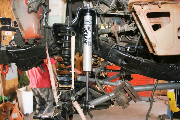 fox shox on a jeep wrangler