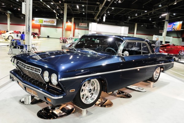custom chevy impala coupe at 2017 Chicago World of Wheels