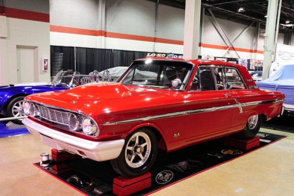 ford hot rod fairlane drag car