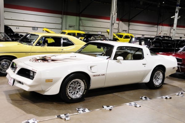 pontiac trans am with snowflake wheels
