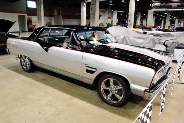 chevy 2 nova drag car at 2017 Chicago World of Wheels
