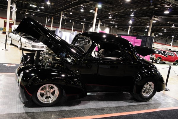 willys coupe hotrod at 2017 Chicago World of Wheels