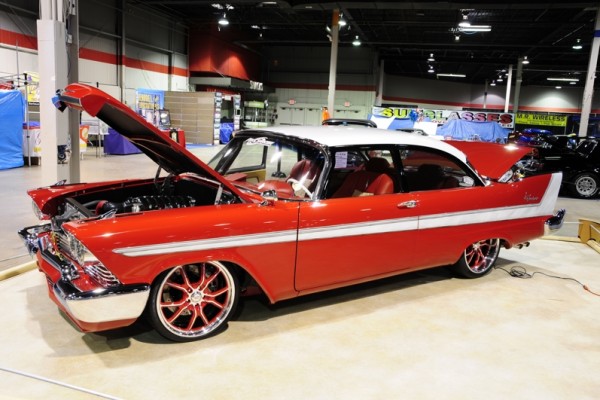 custom plymouth fury coupe at 2017 Chicago World of Wheels