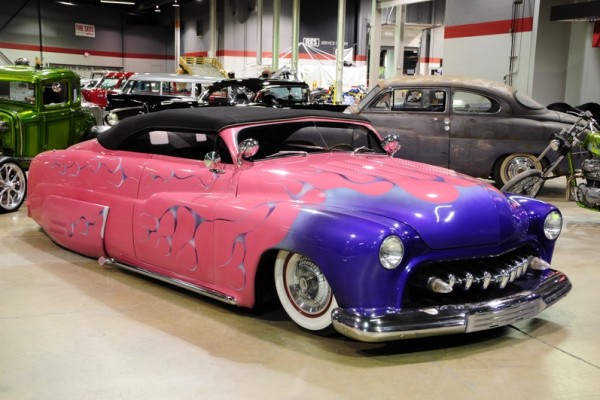 lowrider custom mercury lead sled hot rod at 2017 Chicago World of Wheels