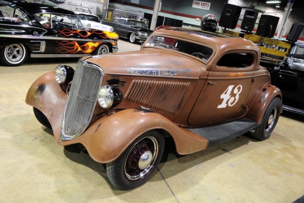 vintage prewar hotrod race car at 2017 Chicago World of Wheels