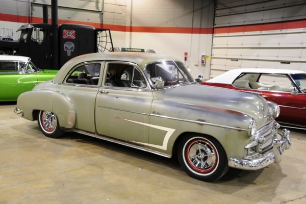 vintage hotrod postwar coupe at 2017 Chicago World of Wheels