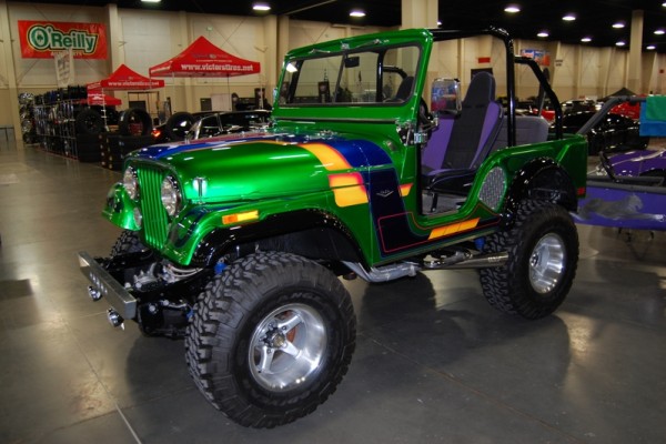 customized jeep cj-5 at 2017 salt lake city autorama