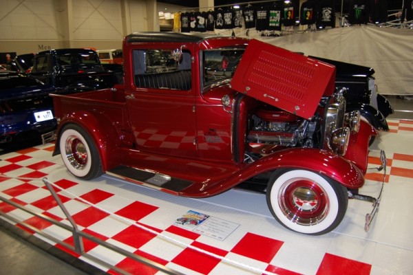 prewar pickup truck hot rod at 2017 salt lake city autorama