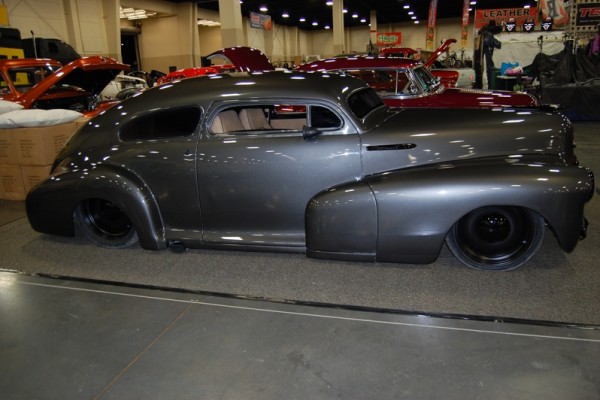 lowered custom coupe at 2017 salt lake city autorama