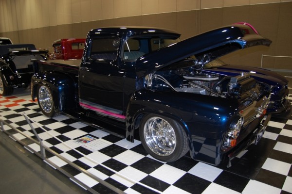 vintage hotrod truck at 2017 salt lake city autorama