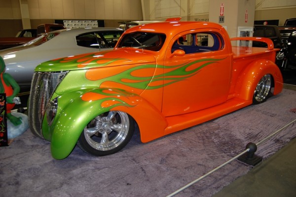 custom hotrod show truck at 2017 salt lake city autorama