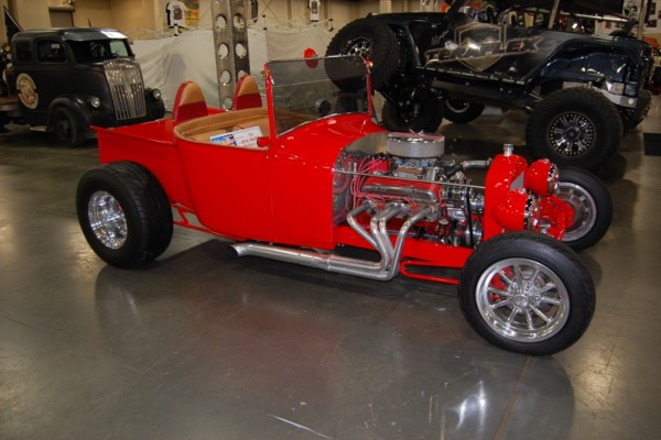 ford t bucket hotrod truck at 2017 salt lake city autorama