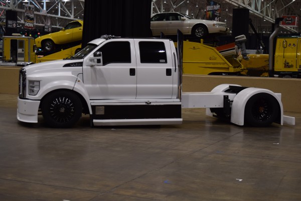 custom ford super duty f series fifth wheel truck