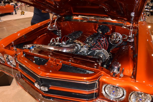 ls engine swap in a chevelle ss