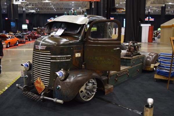 dodge rat rod semi truck