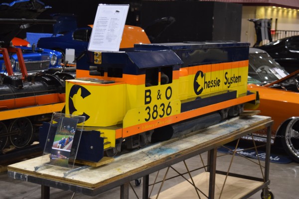 chessie system gp7 mini train B&0 3836