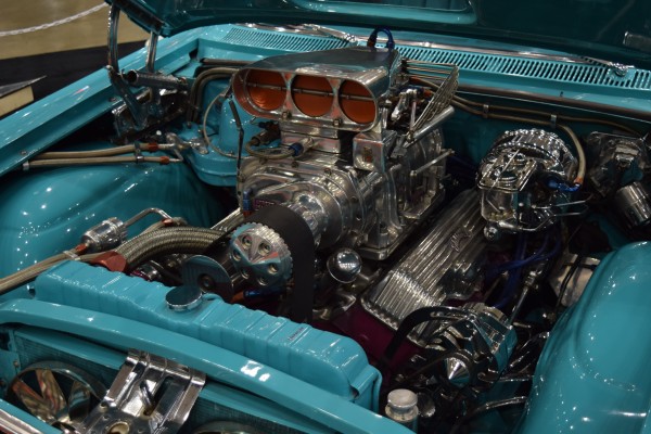 w-head big block chevy supercharged v8