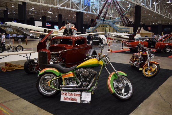 custom v twin motorcycle