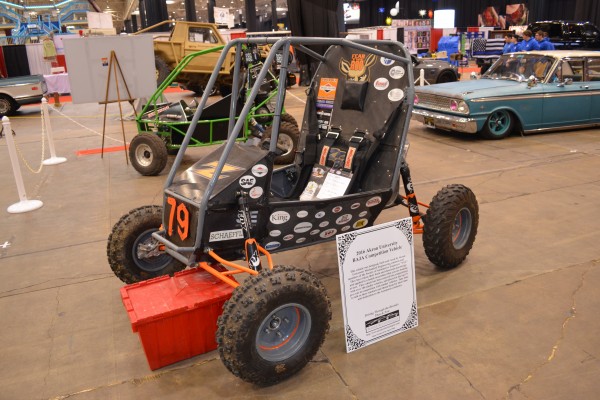 2016 akron university baja competition buggy