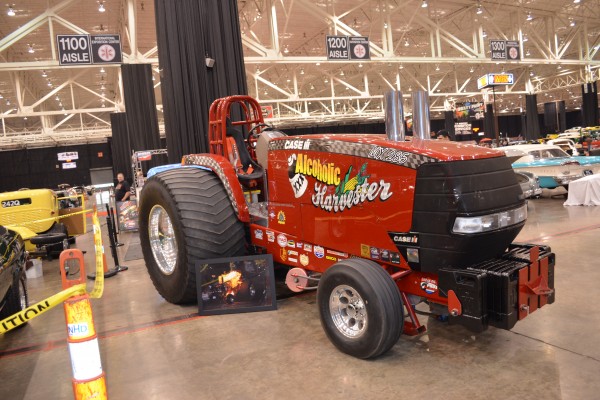 hot rod pulling tractor case IH